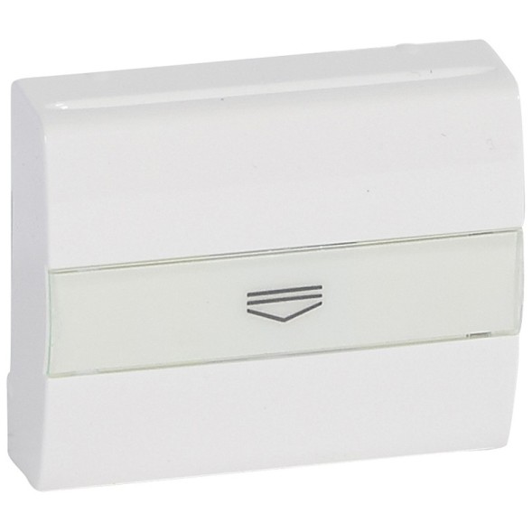 Лицевая панель Legrand Galea Life White для выключателя с ключом-картой 777054