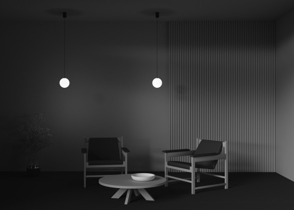 Подвесной светильник Maytoni P039PL-5W4K-10-B