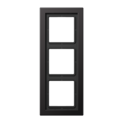 Рамка Jung LS Design Дарк 3 поста ALD2983D