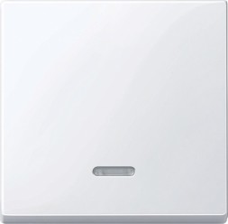 Клавиша Merten M-серия активный белый с окошком для световой индикации MTN436025