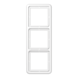 Рамка Jung CD Ударопрочная Белый 3 поста CD583WUWW