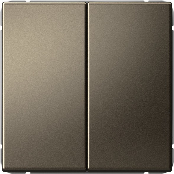 Кнопка двухклавишная НО (Мокко) Schneider Electric Systeme Art Gallery GAL000617