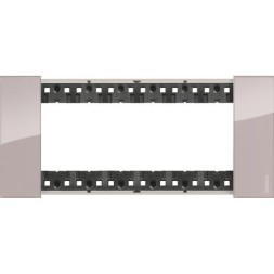 Рамка Bticino Living Now AURA 6-модульная KA4806DM