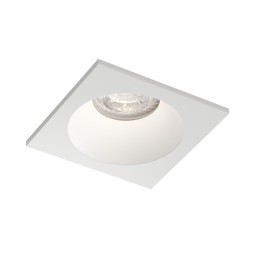 DK2131-WH Встраиваемый влагозащищённый светильник COVE, IP44, до 15 Вт LED, GU10, алюминий, белый