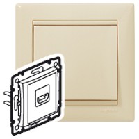Розетка HDMI Legrand Valena Слоновая кость 774185