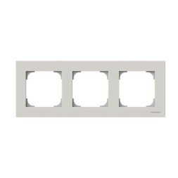 Рамка ABB Sky Дюна 3 поста 2CLA857300A6201 8573 DN