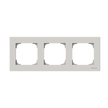 Рамка ABB Sky Дюна 3 поста 2CLA857300A6201 8573 DN