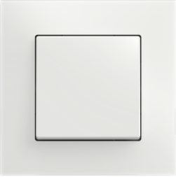 Рамка ABB Carat Белое стекло 1 пост 2CKA001754A4442 1721-811