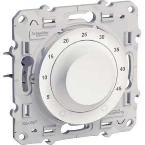 Термостат для теплого пола Schneider Electric Odace белый 10 А, 230 В S52R507