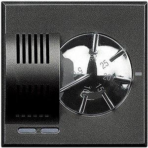 Электронный комнатный термостат Bticino Axolute Антрацит HS4441