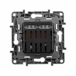 Термостат Legrand Etika антрацит с внешним датчиком для тёплых полов 672630