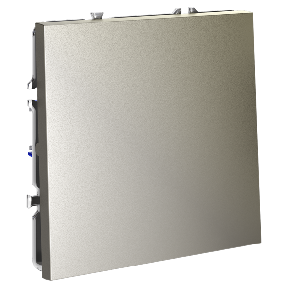 Перекрестный переключатель встраиваемый VOLTUM S70 одноклавишный 10А, (шелк)