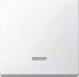 Клавиша Merten M-серия с окошком для световой индикации пол.белый MTN436019