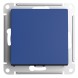 1-клавишный ВЫКЛЮЧАТЕЛЬ КНОПОЧНЫЙ, механизм, быстрозажим. клем., АКВАМАРИН Schneider Electric Art Gallery GAL001115S