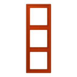 Рамка Jung Les Couleurs Le Corbusier Rouge vermillon 3 поста LC9834320A