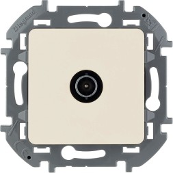 Розетка TV - проходная - 14 дБ - 5-862 мГц Слоновая кость Legrand INSPIRIA 673861