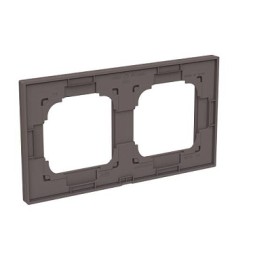 Рамка ABB Sky Тауп 2 поста 2CLA857200A6301