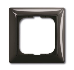 Рамка ABB Basic 55 Chateau-black 1 пост 2CKA001725A1506 2511-95-507