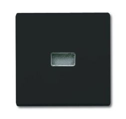 Клавиша ABB Allwetter 44 антрацит для 1-клавишного выключателя/переключателя/кнопки с красной линзойIP44 2CKA001731A1742 2107-35