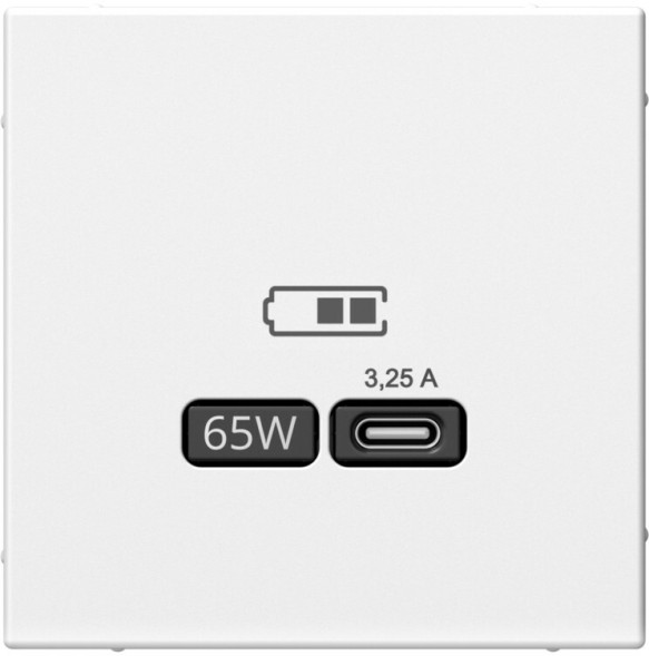 Зарядное устройство USB (Белый) Schneider Electric Systeme Art Gallery GAL000127