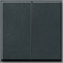 Клавиша Gira TX44 Антрацит двойная 029567