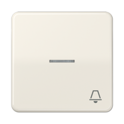 Клавиша Jung CD серия Бежевый 1-я с/п с символом &quot;ЗВОНОК&quot; CD590KO5K