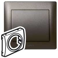 Лицевая панель Legrand Galea Life темная бронза универсальная 771219