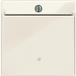 Выключатель Merten M-серия бежевый с карточкой-ключом MTN315644