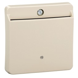 Выключатель Merten M-серия бежевый с карточкой-ключом MTN315644