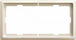 Рамка Merten Artec Бежевый 2 поста MTN481844