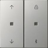 Таймер жалюзи и таймер BT Gira System 3000 Нержавеющая сталь 5367600