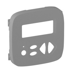 Лицевая панель Legrand Valena ALLURE Алюминий локального модуля управления звуковой трансляции 755447