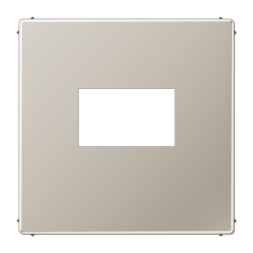 Крышка Jung LS серия Нержавеющая сталь (креплением шурупами) для USB зарядного устройства ES1969USB