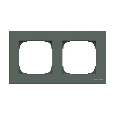 Рамка ABB Sky Комодоро 2 поста 2CLA857200A1901 8572 CM