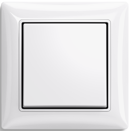 Рамка ABB с декоративной накладкой Basic 55 Альпийский белый 1 пост 2CKA001725A1479 2511-94-507