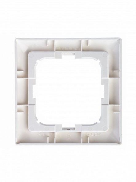 Рамка ABB с декоративной накладкой Basic 55 Альпийский белый 1 пост 2CKA001725A1479 2511-94-507