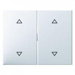 Клавиши Berker K.1 полярная белизна с блеском с оттиском Стрелки 14357209