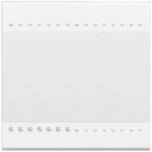 Клавиша Bticino Living Light Белый без символа, 2 модуля N4915M2N
