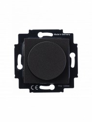 Светорегулятор ABB Levit антрацит / дымчатый чёрный поворотно-нажимной 60-600 Вт R 2CHH942247A6063 3294H-A02247 63W