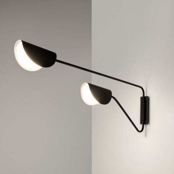 Настенный светильник (бра) Maytoni MOD126WL-02B