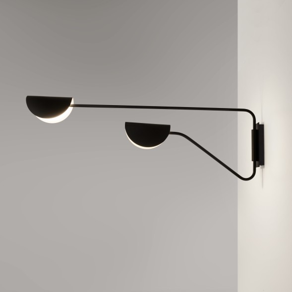 Настенный светильник (бра) Maytoni MOD126WL-02B