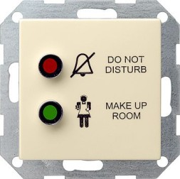 Информационная накладка Gira Кремовый для отелей 029701