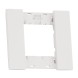 Рамка 1-ая цвет-белый матовый MEITON AA4802AW