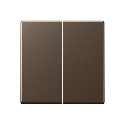 Клавиша Jung A серия Mokka двойная на выключатель A595MO