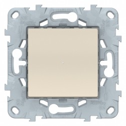 Светорегулятор LED Schneider Electric Unica Studio Бежевый Wiser нажимной, универсальный 7-200Вт NU551544