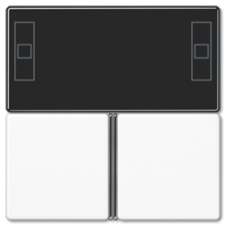 Набор кнопок Jung A серия белая RCD A4093TSAWW