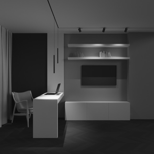 Трековый светильник Technical TR245-4-7WTW-DSZ-B