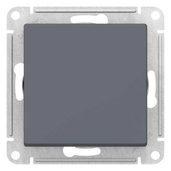 1-клавишный ВЫКЛЮЧАТЕЛЬ КНОПОЧНЫЙ, механизм, быстрозажим. клем., ГРИФЕЛЬ Schneider Electric Art Gallery GAL000715S