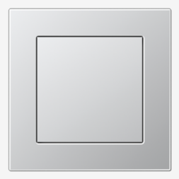 Рамка Jung A550 Алюминий 1 пост Jung A5581BFAL