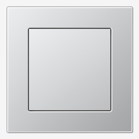 Рамка Jung A550 Алюминий 1 пост Jung A5581BFAL